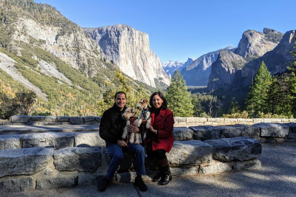 dog friendly hikes in Yosemite National Park
