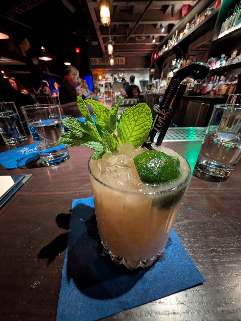 A handcrafted Mai Tai at The Fink, Napa Valley.
